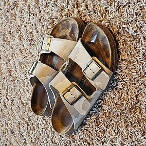 Birkestock - Arizona Dessert Soil Camo Sand